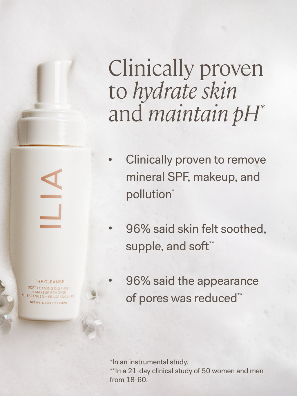 The Cleanse Soft Foaming Cleanser | Fresh Routine Favorite