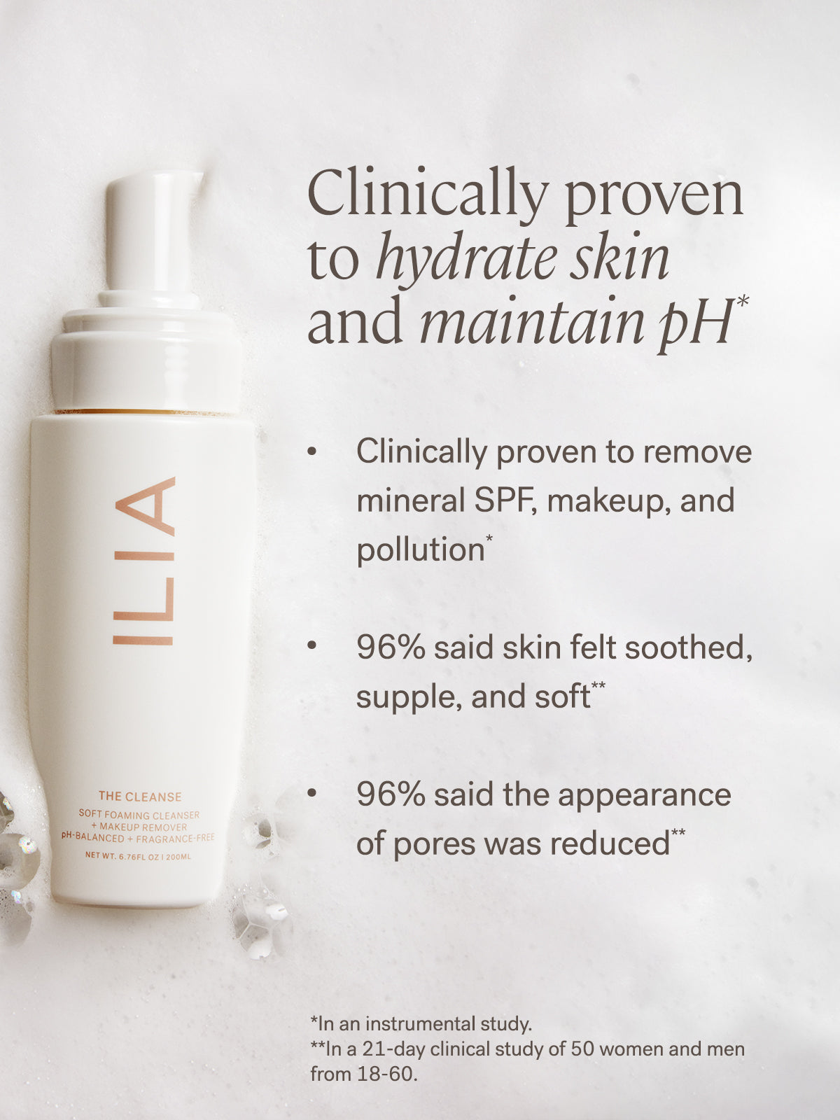 The Cleanse Soft Foaming Cleanser | Fresh Routine Favorite